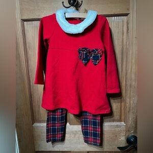 NWT-TODDLER Girls 2 Piece Matching top and Legging Set